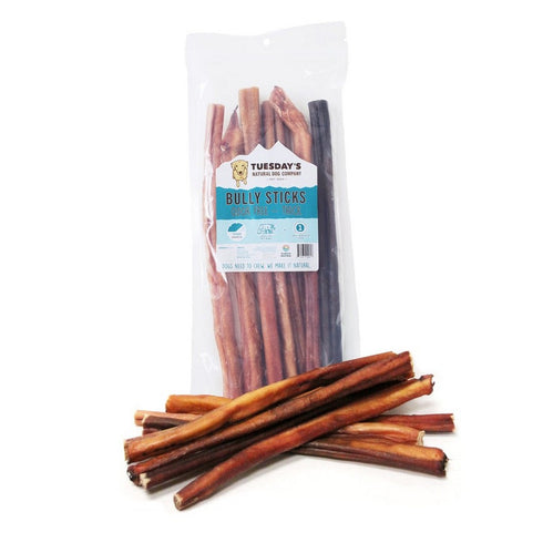 Natural Dog Company 12" Odor Free Thick Bully Sticks 16oz - Poudre Pet & Feed Supply